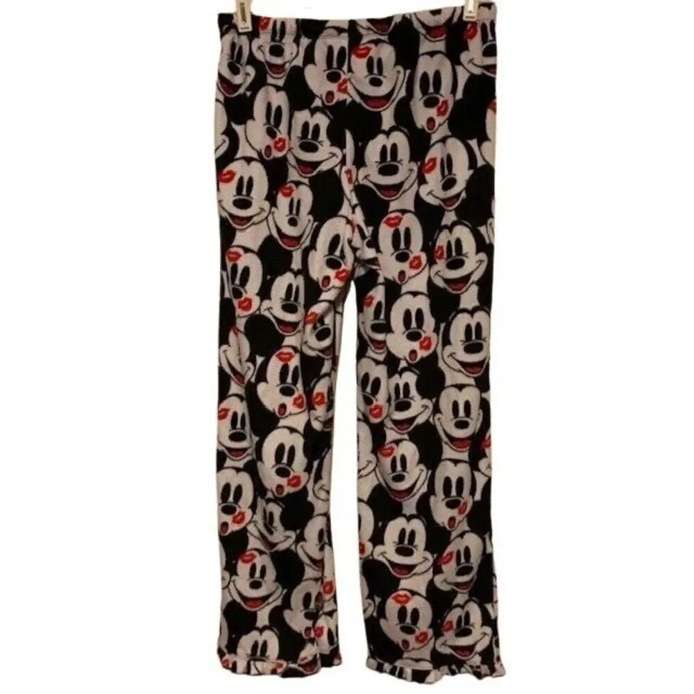 MICKEY MOUSE SIZE MEDIUM 8-10 DISNEY SLEEP PANTS - Picture 3 of 4